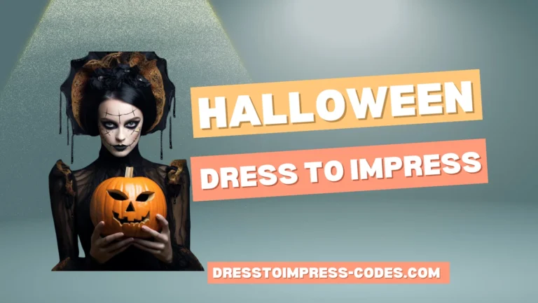 Halloween Costume Dress To Impress